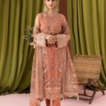 ZAHA Luxury Net Suit – Unstitched Heavy Sequin Embroidered Dress with Adda Work, 4-Side Dupatta & Malai Trouser | Wedding & Festive Wear