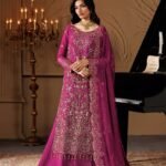 EMAAN ADEEL Luxury Chiffon Collection – Heavy Embroidered Chiffon Suit with Adda Work, Cutwork Daman & Silk Trouser | Wedding & Festive Wear