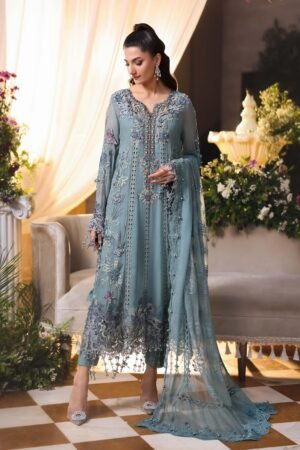 ZARA-SHAHJAHAN Dhanak Suit – Premium Winter Embroidered Collection