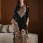 HIT CODE ETHNIC Kaftan – Unstitched Shamoz Silk Suit