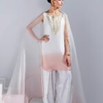 MAHUM ASAD Luxury Shamoz Silk Suit – Unstitched Festive Wear