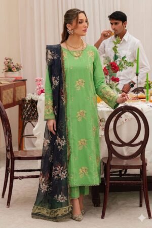 URGE Lawn Suit – Unstitched Embroidered 3PC