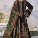 HUSSAIN REHAR Lawn Suit – Unstitched Embroidered 3PC